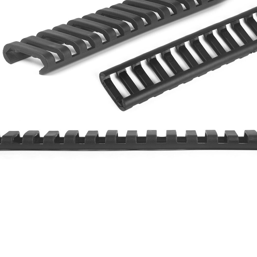 Set de rails cover pour rail Picatinny noir FMA