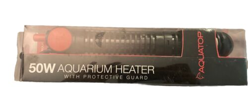 Aquatop Glass Heater with Protective Guard (50W) NIB