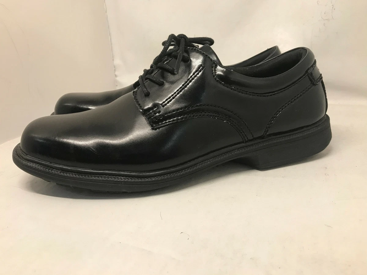 Nunn Bush Men's Baker Street Plain Toe Oxford Black 10 M