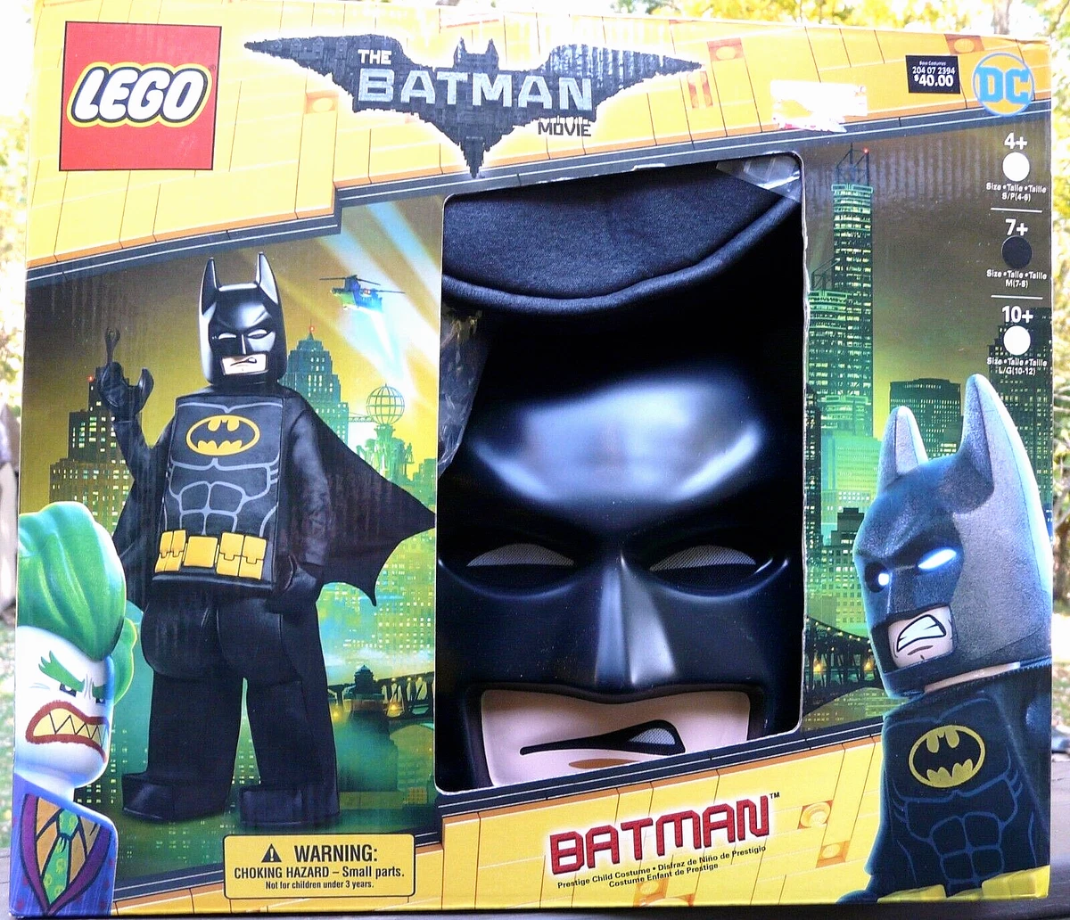 Prestige Kids Batman Lego Movie 2 Costume