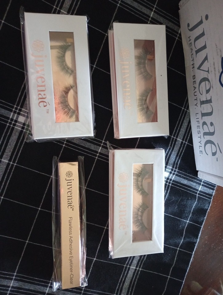 Juvenae Daisy Eyelashes (3) And Clear Adhesive eBay
