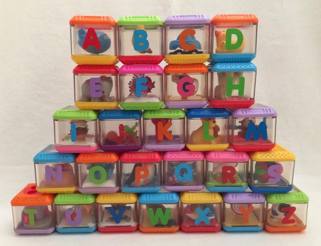 fisher price letter blocks