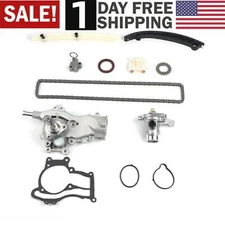 Timing Chain Kit Water Pump & Thermostat For 11-15 Chevrolet Sonic Cruze 1.4L