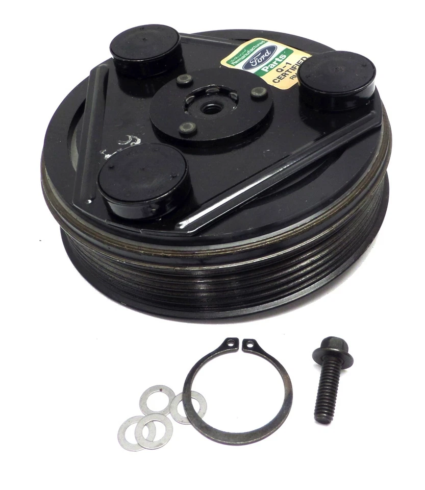 Embrague compresor de aire acondicionado estilo 3 ojos Explorer Ranger Mazda B3000 B4000 Mountaineer Foto 3 de 4