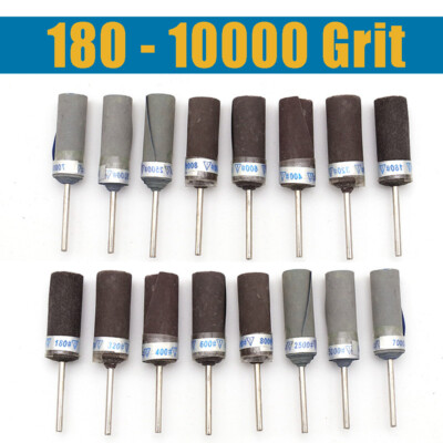 2,35 mm Nass&Trocken Sandpapier Schleifstab Schleifmittel für Dremel Rotary Tool