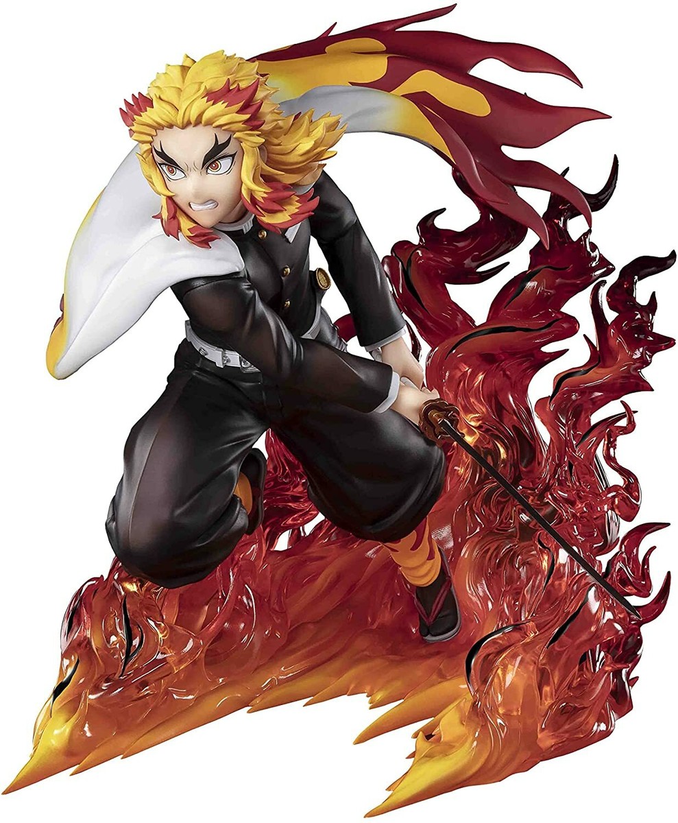 コミック・アニメ Kyojuro Rengoku Figuarts Zero BANDAI Figuarts ZERO Demon Slayer Kyojuro Rengoku The Flame