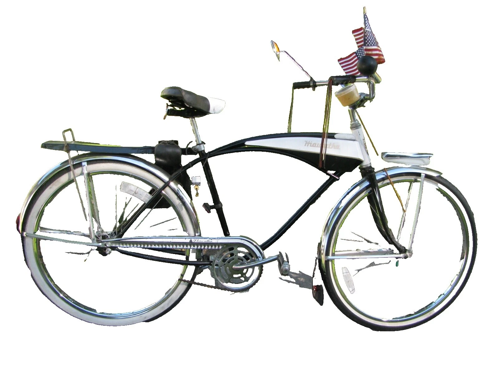 Bicicletas de crucero vintage negras para hombre