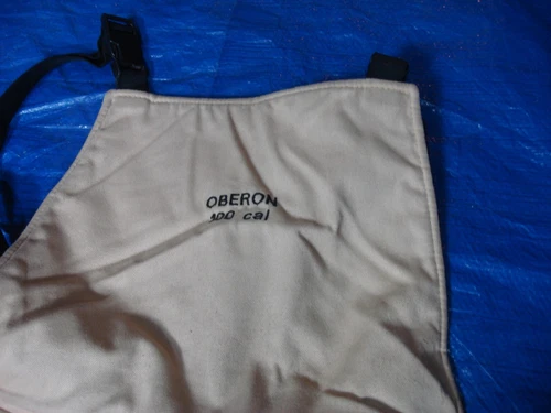 Oberon Arc X 100 Cal/cm² Flash Suit Medium Coat and Medium Bib Set #9 image 8