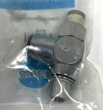 New BIMBA FQP4 Quik-Flo Control Valve (1/4” NPT - 3/8” OD Tube) 150 PSI