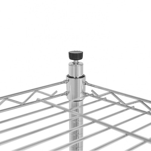 Metal STORAGE Rack/Chrome Shelving Shelf Kitchen/Office/Garage UNIT 5 Tier - 第 6/8 張圖片