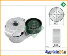 Belt tensioner, V-ribbed belt INA 534030810 for Ford Fiat