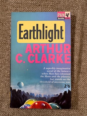   Earthlight Arthur C Clarke 1963 Pan G641 Sci-Fi 2nd Printing VG   FreeUKPost