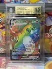 2020 Pokemon Charizard VMAX 074/073 Champions Path Rainbow Secret Rare BGS 9.5