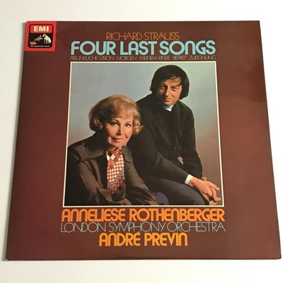 Strauss/Previn   Four Last Songs/Fr.. Vision/Morge.. LP Record   ASD.3082 EX/EX
