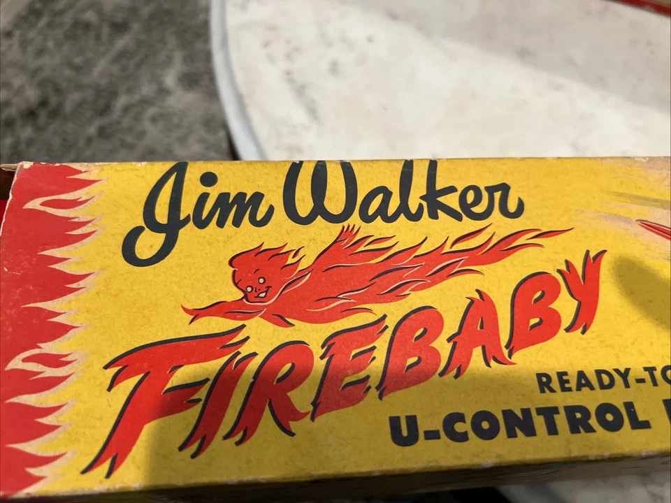 Jim Walker firebaby model airplane! The Last One This Nice? ￼ - Image 4 of 4