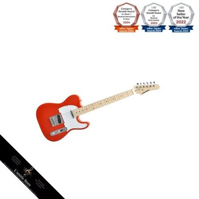PLAYTECH Electric Guitar TL Type Maple RedJapan Brand New