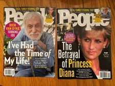 2 People Magazines December 8, 2025  NEW Both Covers Dick Van Dyke Princess Di