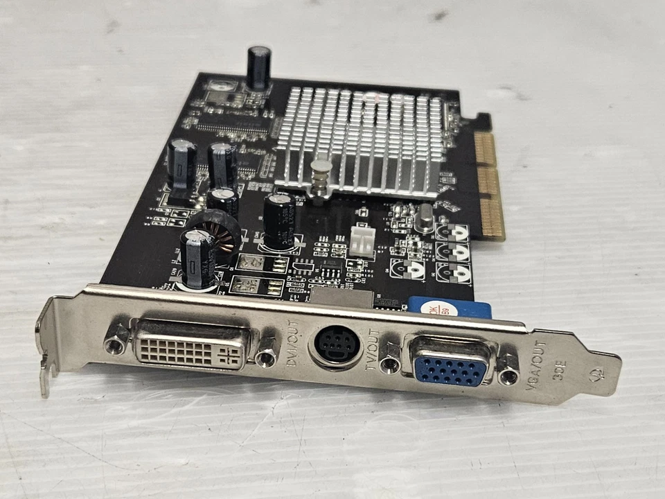 ATI Radeon 9550 128MB DDR, 128BIT, AGP, Palit AA-95500-TD11-AGP11C, BLACK, WORKS - Image 2 of 4