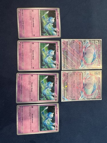 Pokemon Sv White Flare 4 Frillfish 2 Jellicent Play Set 044/086 045/86 - Bild 1 von 4