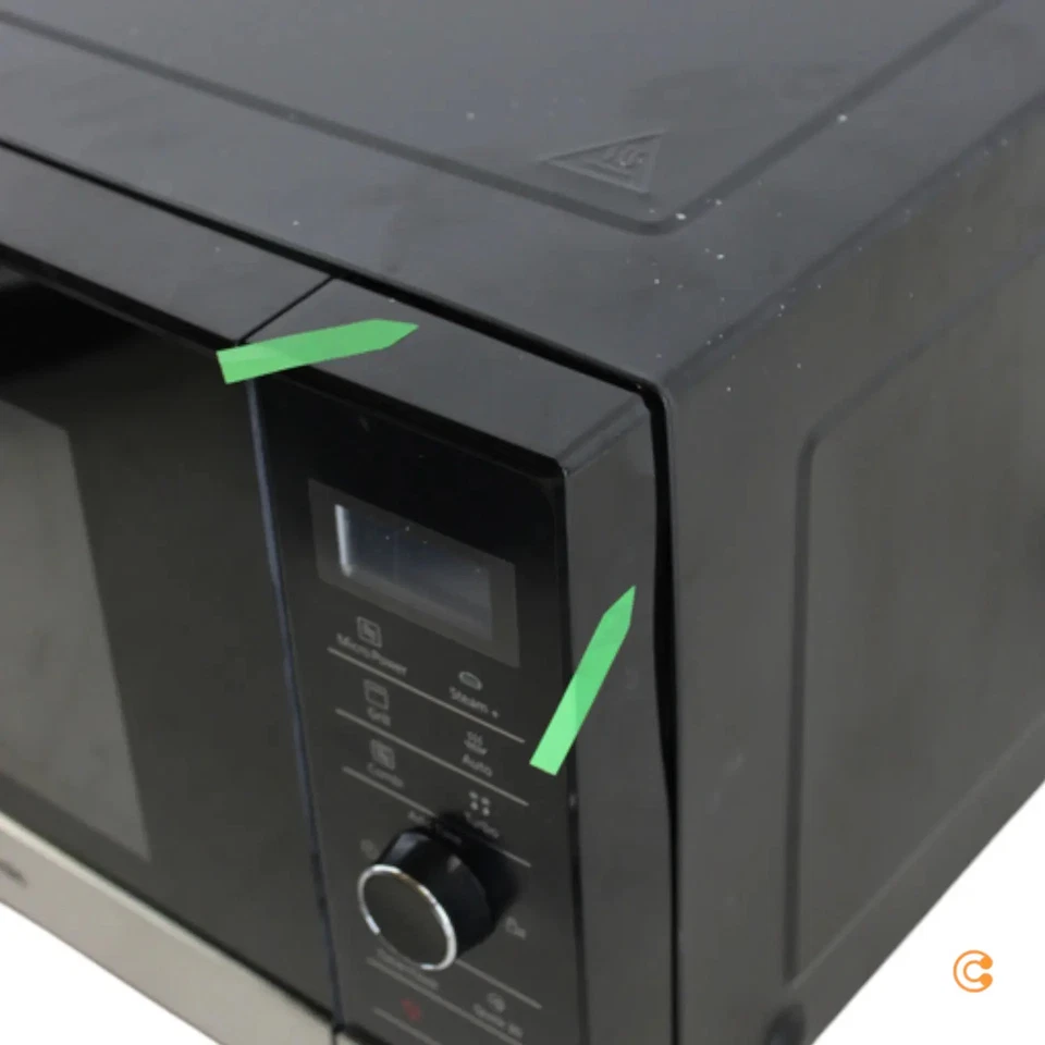 Panasonic NN-GD 38 H SGTG Mikrowelle Crisp&Steam Pfanne Edelstahl 1000 W Schwarz - Bild 4 von 4