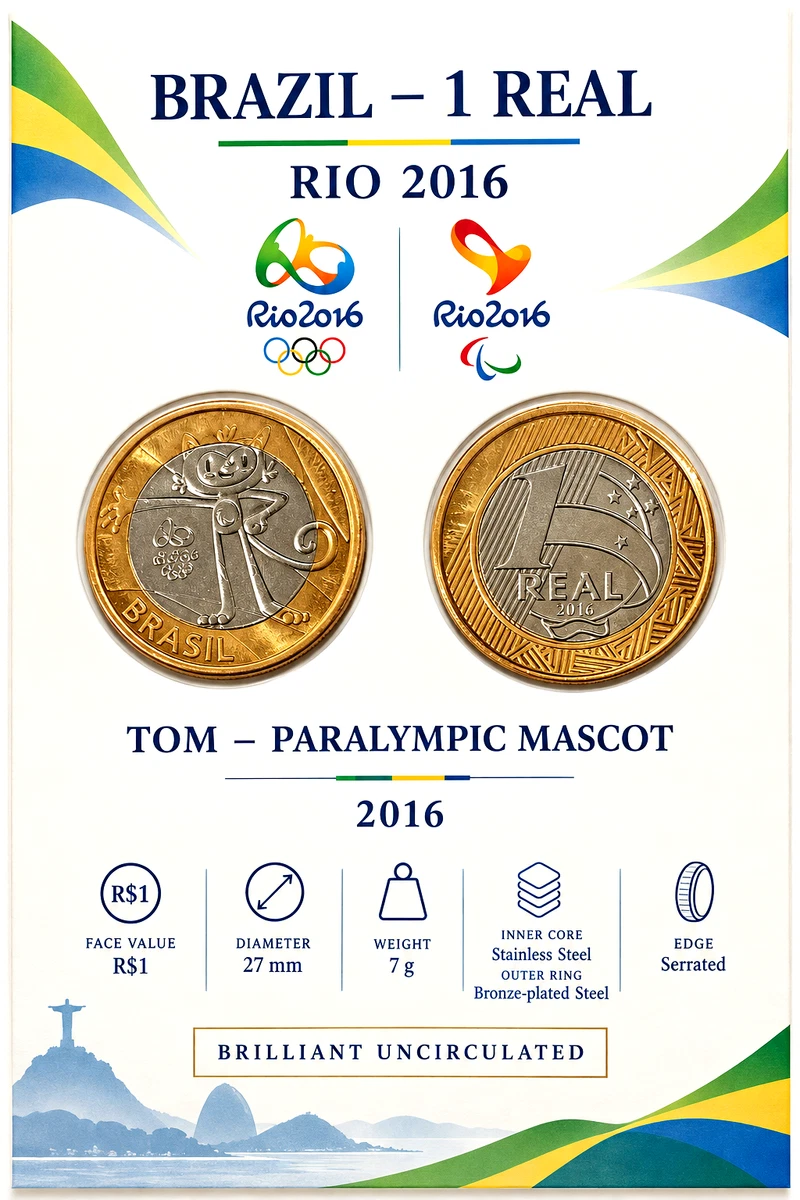 25+ Brazilian Coins 2016 for sale | Updated Oct 2026