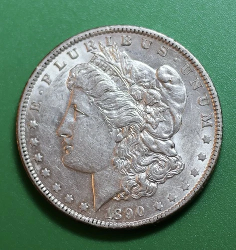 1890 O Morgan Silver Dollar Choice AU