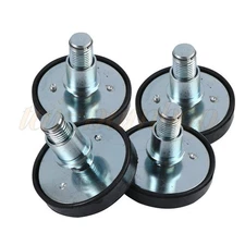 4X Car Lift Rubber tray Heightening Feet Plus High Leg Pads Shaft Diameter 35mm