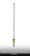 PCTEL / Maxrad - MFBW7463 - 746-869 MHz 3dB Base Station Omni Antenna N-Female