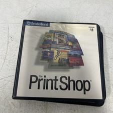 The Print Shop Deluxe 11 for Windows 95 98 2000 NT4 6 CD set Broderbund