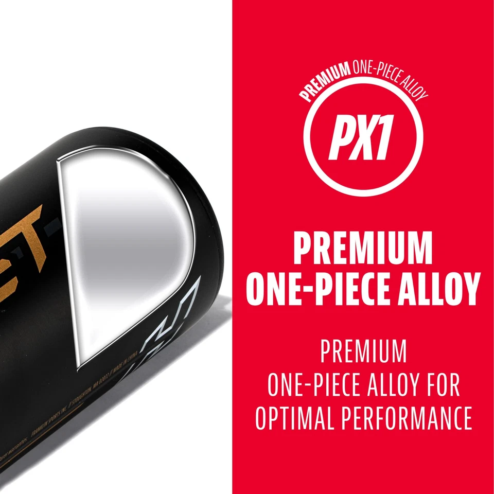 Franklin Sports Heist Youth Baseball Bat 20Oz Aluminum Big Barrel Ages 8-12 - Image 4 of 4