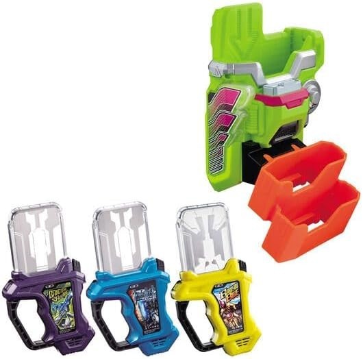 SUPER BEST Kamen Rider Ex-Aid DX 3 Rider Gashat & Kimewaza Slot