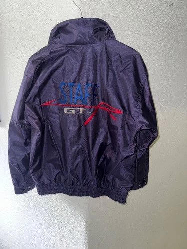 NISSAN SKYLINE GTR STAFF DEALER JACKET 90s RARE NISMO R32 R33 R34 WINDBREAKER - product listing photo