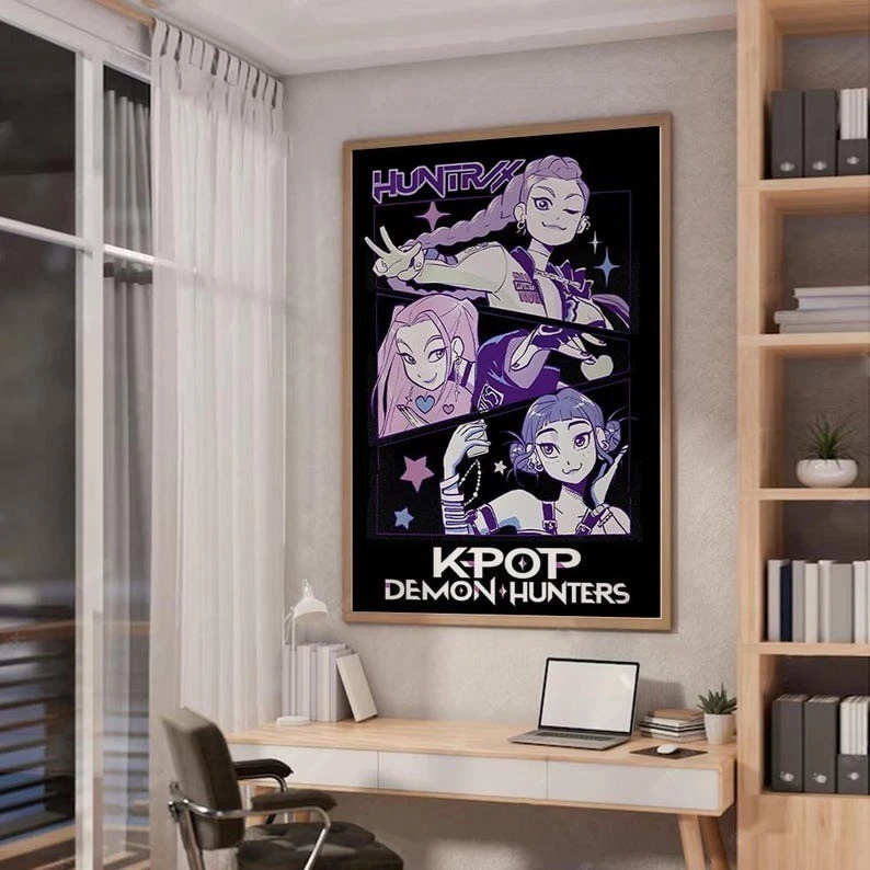 KPop Demon Hunters (2025) Movie Poster