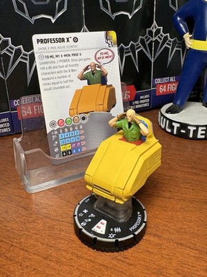 Marvel Heroclix Professor X 035 Super With Card X-men 97 Set No Word Balloon