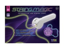 Cadena Mágica Interactiva Luz LED Juguete STEM Brillo Recargable USB Niños Regalo Cremallera