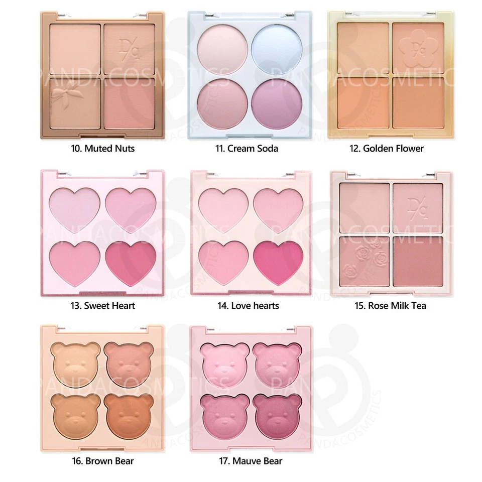 [DASIQUE] Dasique Blending Mood Cheek Blush (17Types) Beige/Violet Knit/Rose Mil - Image 3 of 3