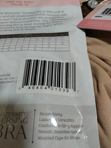 Cake Lingerie Nursing Maternity Bra Racerback Luxury Seamless Size Large Nude - Picture 9 of 9