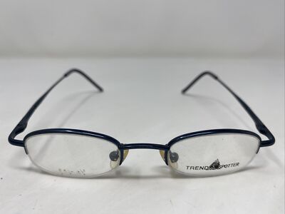 Trend Spotter 45 ANTIQUE BLUE 42-19-140 Metal Half Rim Eyeglasses Frame 4224
