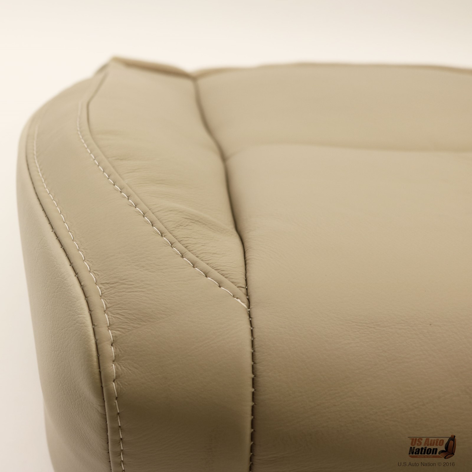 Driver Bottom Replacement Leather Seat Cover Tan For 2007 2008 2009 Lexus RX350