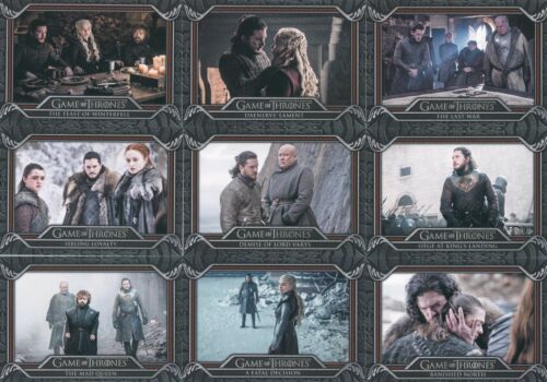 NEW Game of Thrones Legends of the Realm The Saga of Jon Snow 72 card chase set - Picture 15 of 18