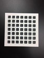 Decorative air vent cover. Made in UK - S01 -170x 170mm (6.99 x 6.99inch)