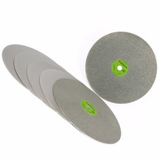 8" inch 200mm Grit 60 to 3000 Diamond coated Flat Lap Disk Grinding Polish wheel
