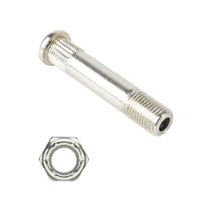 Replacement Skateboard Truck Kingpin and Nut 50mm Silver Hollow Pound In