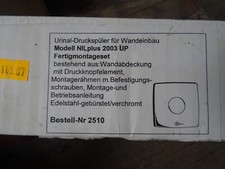 WC Betätigungsplatte Friedrich Gampper Nil Plus 2003 Wandabdeckung