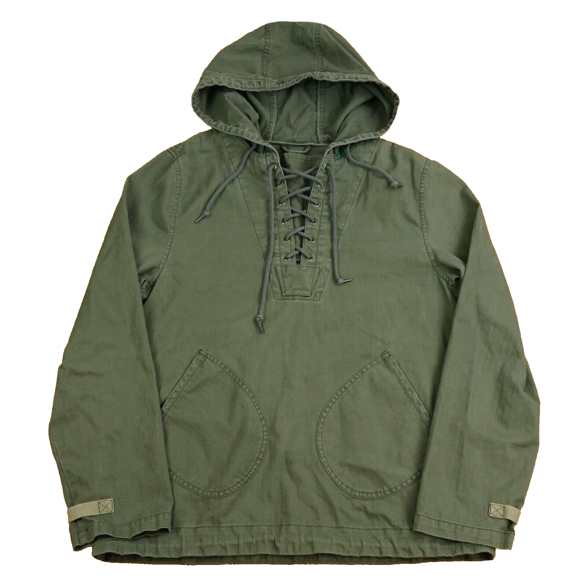 Alpha Industries Jacket Small Mariner Anorak Green Lace-Up