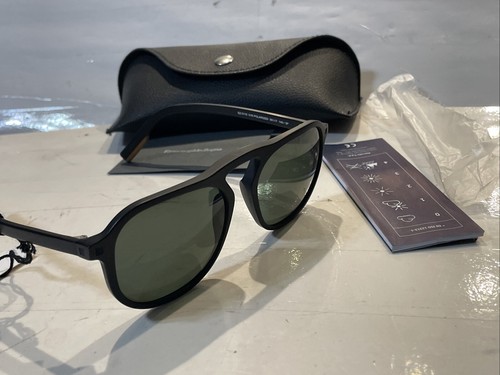 NEU Ermenegildo Zegna EZ 0115 01AR 55-17-145 SCHWARZ POLARISIERTE SONNENBRILLE - Bild 19 von 24