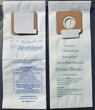 Commercial Vacuum Cleaner Bags for multiple brands and models. 