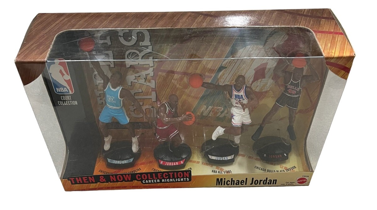 MATTEL Michael Jordan “Then And Now” Collection Figures 1999