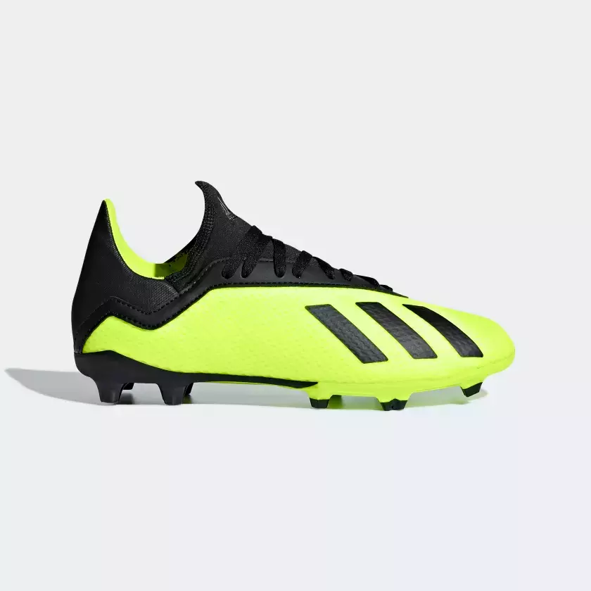 adidas X 18.3 Firm Ground Junior Soccer Cleats Yellow eBay