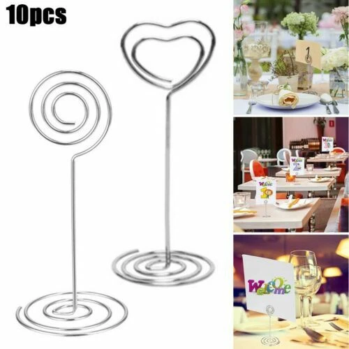 Centros y decoración de mesas de boda de color plata